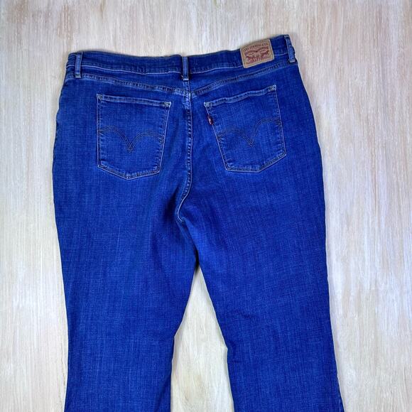 Levi's Classic Bootcut High Rise Western Classic Everyday Casual Denim Jeans 34 - Picture 7 of 15